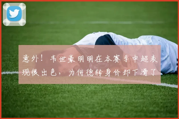 意外!韦世豪明明在本赛季中超表现很出色,为何德转身价却下滑了